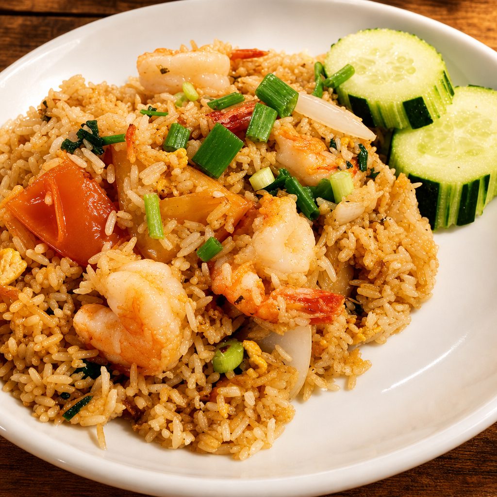 R5. Curry Fried Rice.