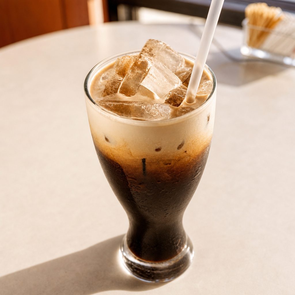 Thai Ice Coffee.